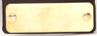 Brass Tag for Low Pro Leather Mining Belt