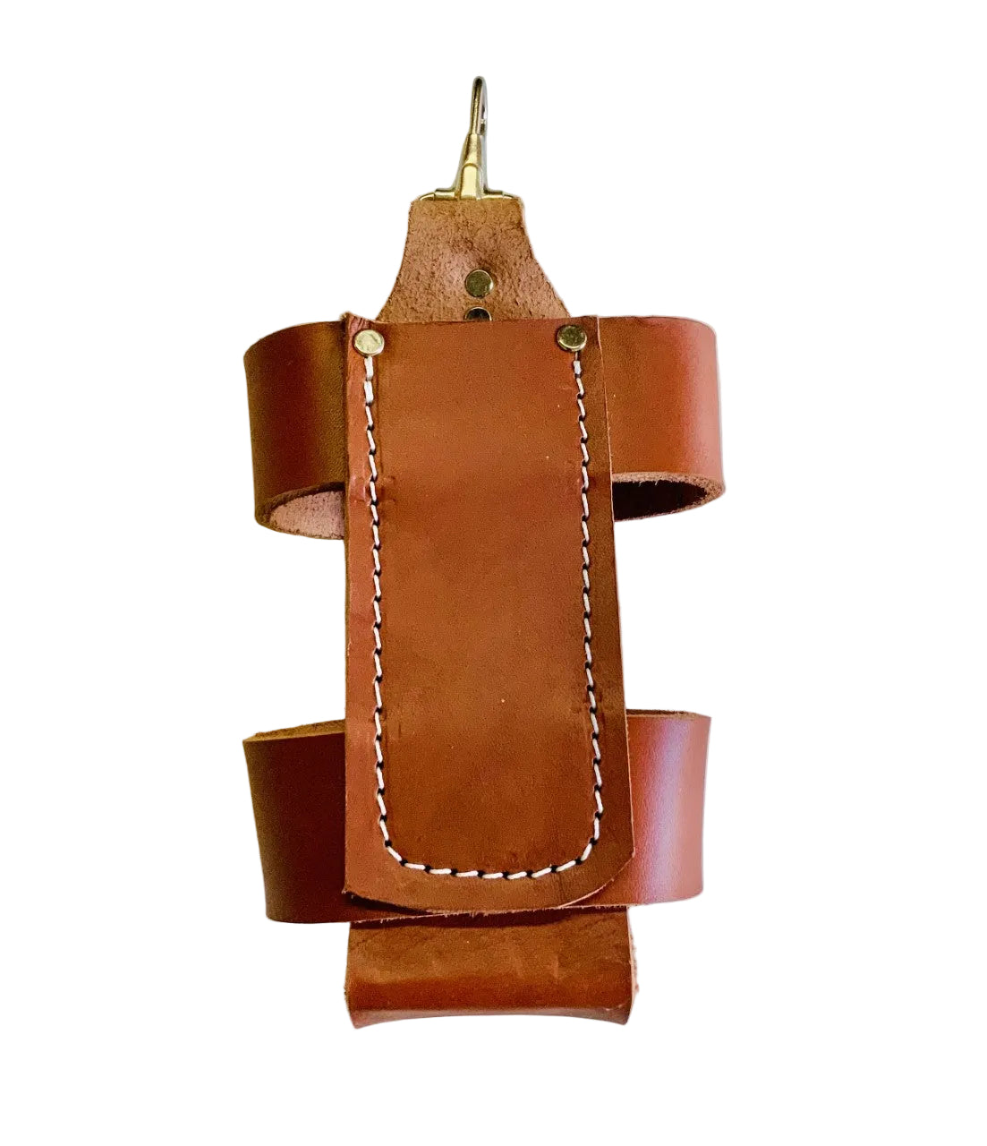 LEATHER PAINT CAN HOLDER