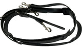 Low Pro 1 1/2" Clip On Leather Suspenders