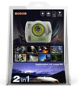 Wisdom 4A Rechargeable LED Cap Lamp with Accessory Kit