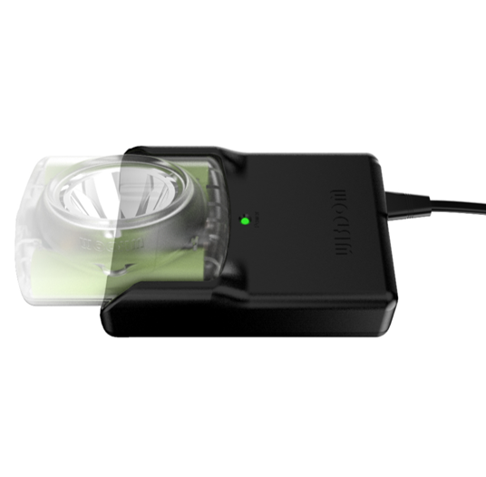 Wisdom Wise Lite 2 MSHA-Approved Cap Lamp & AC Charger Kit
