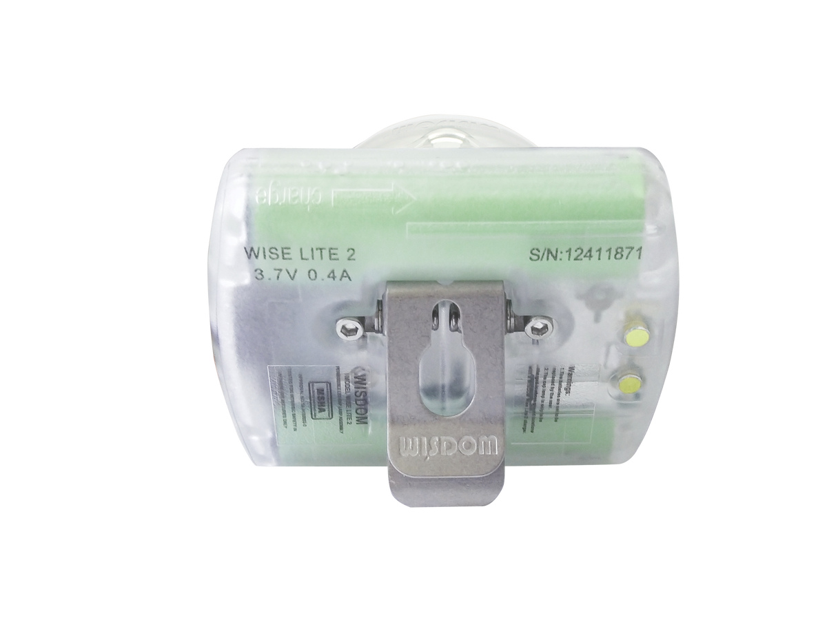 Wisdom Wise Lite 2 MSHA-Approved Cordless Cap Lamp