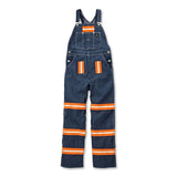 Vestis Bib Overall With Orange Striping WEB-2029