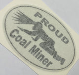 Decal-Proud Coal Miner