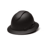 Pyramex Ridgeline Full Brim Hard Hat HP54117V Graphite Pattern Full Brim Style 4-Point Vented Ratchet